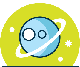Illustration of Saturn.